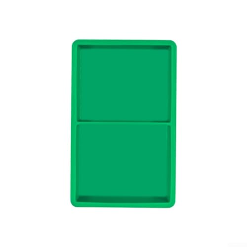 Bandeja de silicona para secadora de congelación diseñada para bandejas Harvest Right, soporta múltiples congelaciones de alimentos a la vez con características de fácil limpieza (1 pieza verde)