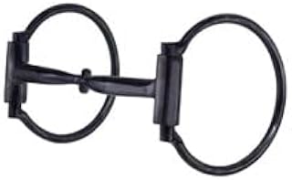 American Heritage Equine AHE Black Steel Dee Bit 5 in. Snaffle 255-745