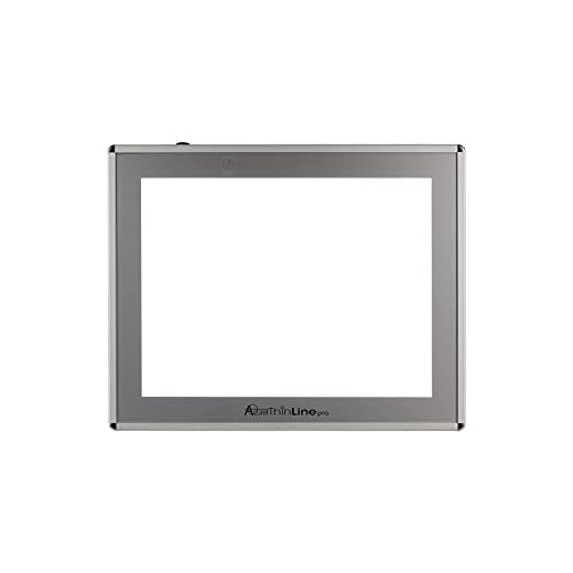 Acurit Thin Line Professional Adjustable Brightness LED Light Box & Tracing Tablet - 9 x 12
