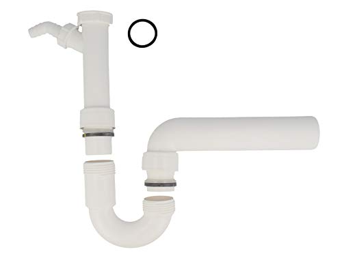 Viega Röhrengeruchverschluss für Spülen A 1 1/2Zoll, B 50 mm, 1 Stück, VIE102838