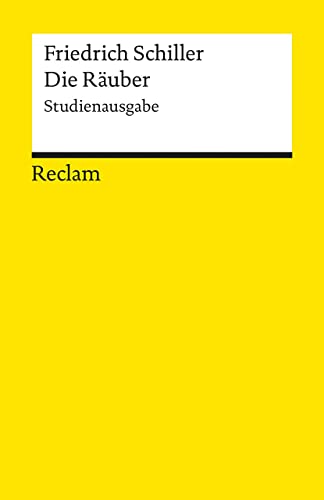 Die Räuber: Studienausgabe: 18672