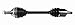 GSP NCV36546 CV Axle Shaft Assembly - Right Front (Passenger Side)