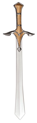 Realistic Gold Knight Sword Prop