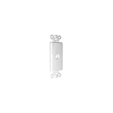 CO MB-1D WHITE BLANK INSERT 6PK FOR ONE CONNECTOR