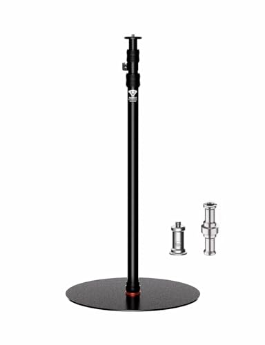 IFOOTAGE A400 Round Base Monopod, 79 Studio Light Stand Flat Base Monopod for Camera, Light, Webcam, Live Streaming, Vlogging, Payload 10KG/22LBS