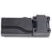 Southco EM-10-13-310 Electronic Slide Bolt, Front Mount, Left Bolt Position, 12 Volts, Plastic, Black