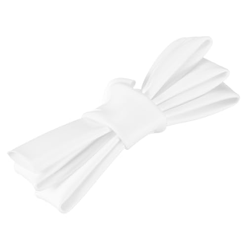 QUARKZMAN Tubo Termorretráctil Silicona Relación 1.7:1 0.79' (20mm) DI x 0.87' (22mm) 3.28 pies (1m) Manga Aislante Goma Silicona para Cableado Automotriz Marino, Blanco