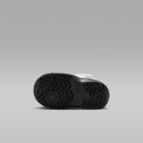 Jordan Max Aura 6 Baby/Toddler Shoes (FQ8296-101, White/Black/Metallic Gold) Size 92