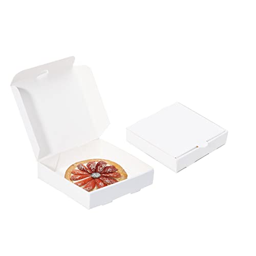 Huoshange 3.5 Inch Mini Pizza Boxes,120 Pack Disposable Small Pizza