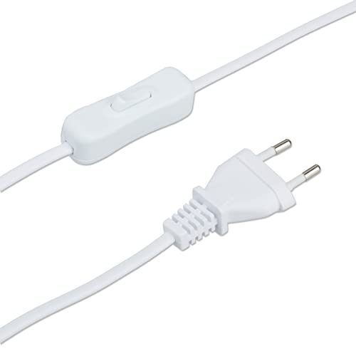 Relaxdays 10022850 Lampada da Tavolo da Comodino