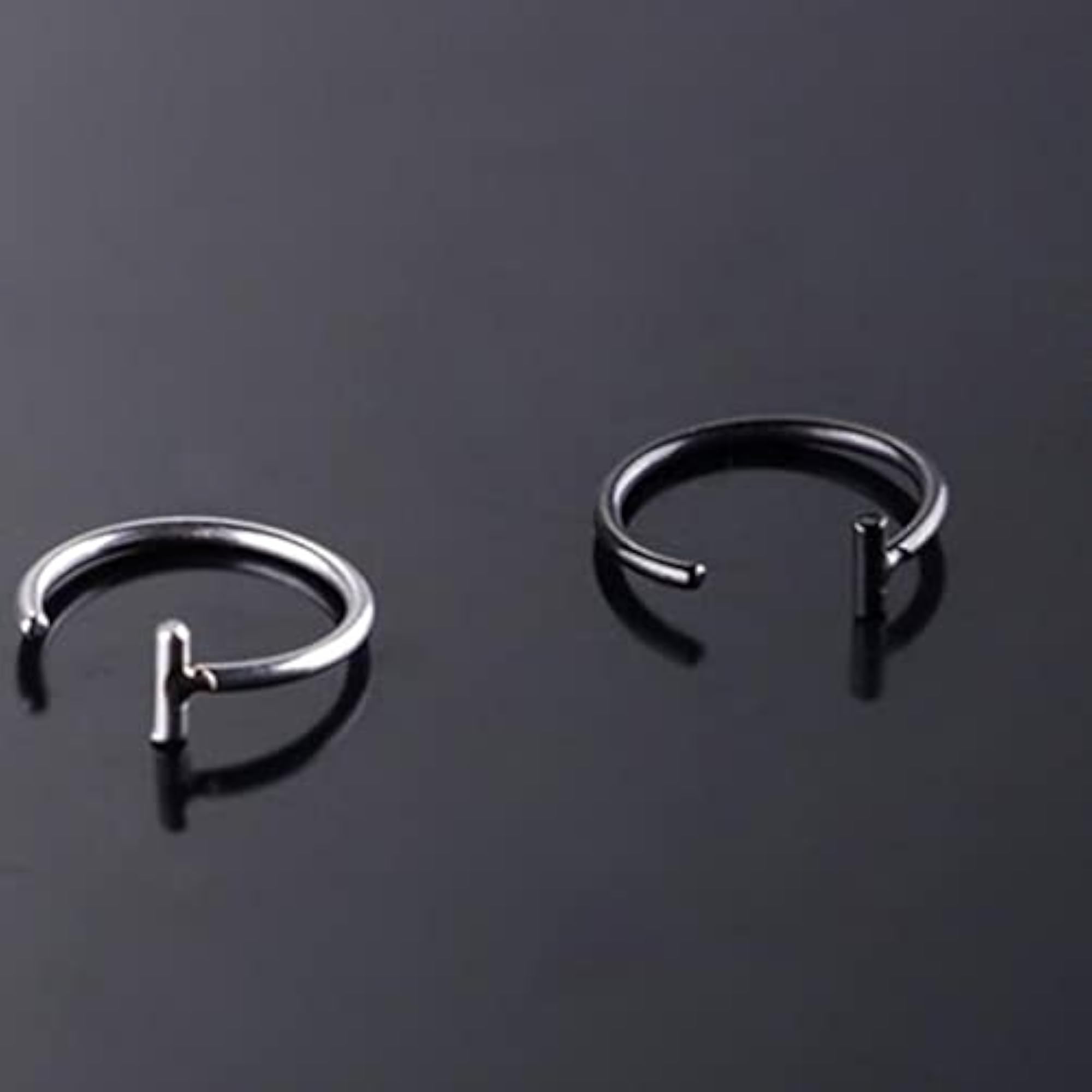 3PCS 18g Lip Rings Set, Surgical Stainless Steel Earrings