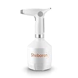 Electric Spray Bottle 1L/0.26Gallon,35 Fl Oz Rechargeable Battery Powered Sprayer with Adjustable Nozzle, Automatic Spray Bottle for Indoor/Outdoor Plant Mist and Home Cleaning