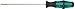 Wera 05110002002 Kraftform Plus 335 Slotted Screwdriver, 3.5mm Head, 5" Blade Length