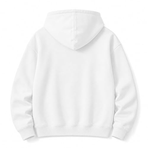 Image of Maydear Custom Vintage Washed Hoodie, Personalized Text Logo Pullover Sweatshirt for Men Women