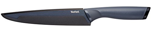 Tefal K12212 Fresh Kitchen - Cuchillo de filetear (20 cm), color negro y gris
