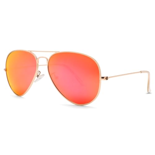 Image of Pro Acme Aviator Sunglasses for Men Women Classic Polarized UV400 Protection