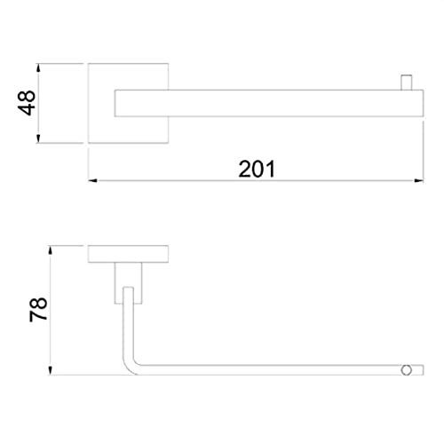 Papeleira Lorenzetti LorenVogue 2020 C98 Cromada