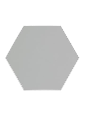 WallPops Hexagon Grey Peel and Stick Luxury Wall Tiles, WPWT6247