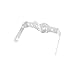 JBL Professional MTC-28UB-1-WH U-Bracket for Control 28-1/1L, White
