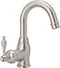 Matco-Norca Single Handle Brushed Nickel Bar Faucet High Spout,Ceramic Cartridge Portia Collection