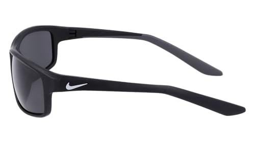 Nike Rabid-22 DV2371 010 Sunglasses Matte Black/Dark Grey Rectangle Shape 62mm3