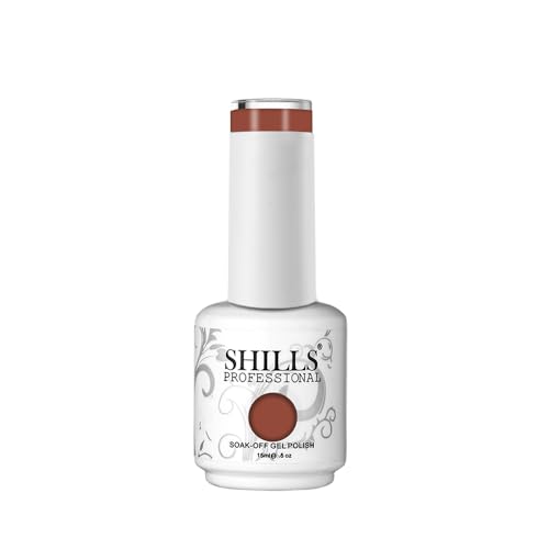 Image of SHILLS PROFESSIONAL Uv /Led Soak Off Glossy Finish Nail Polish Nail Art Nail Polish Color Shade 171, 15 Ml