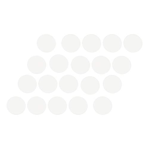 dailymall 20 peças de reposição relógio de vidro mineral plano relojoeiros 28-38 mm - 28 mm