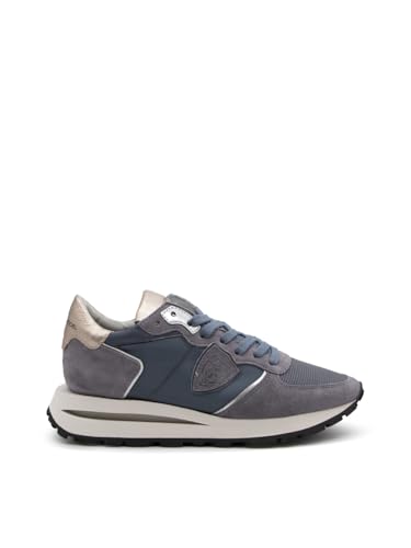PHILIPPE MODEL Philippe Model Sneaker Tropez Haute Donna, Denim TKLDW015 Blu 37