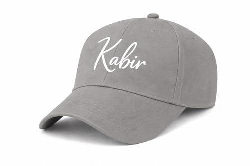 Image of AICA Personalised Name Cotton Cap for Men & Women � Black, Free Size | Gifts for Men & Women