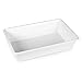 Giganplast GIG Bacinella Chiusa, Polietilene, Bianco, 40x30x10cm immagine