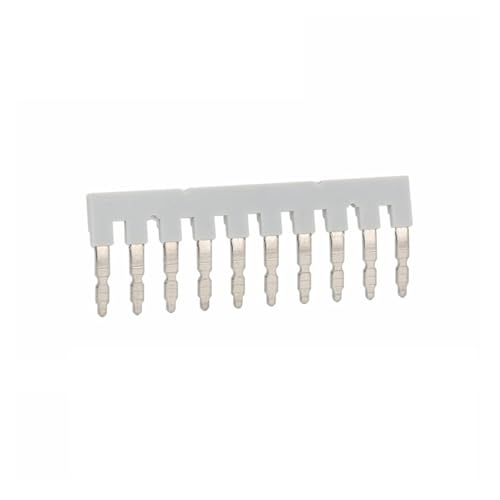 Bloque de terminales DIKD 1.5 de 3 polos con conector de tornillo para carril DIN pack de 10