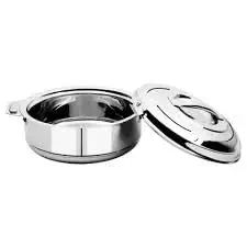 SHAINAL CS2500ML Stainless Steel Insulated Casserole CS2.5L Chapati & Roti Box, Heat Retaining