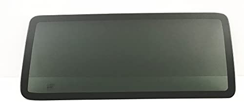 Passenger Right Side Quarter Window Quarter Glass Compatible with Jeep Wrangler 2011-2017 / Wrangler JK 2018 2-Door Utility Models