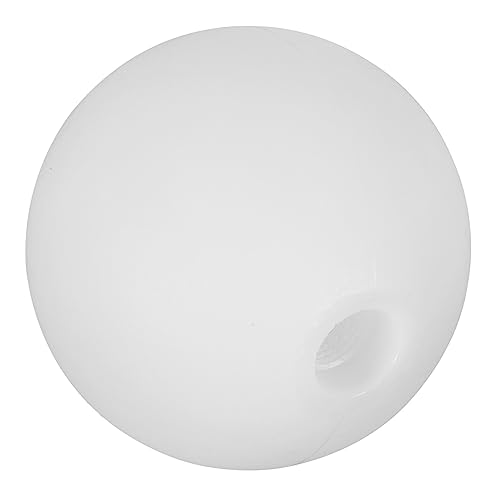 Housoutil 4 Pz Paralume a Sfera Bianco Latte Sostituzione Paralume Paralumi in Vetro Di Ricambio Per Lampadari Paralume a Sfera Opalino Paralume Sferico Fotosfera Acrilico Soffitto Bianca G9