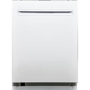 Kenmore 24″ Built-In Stainless Steel Tub Dishwasher with EasyFlex 3rd Rack, SmartWash, UltraWash Plus, TurboDry, MoreSpace Adjustable Rack, Energy Star Certified, White