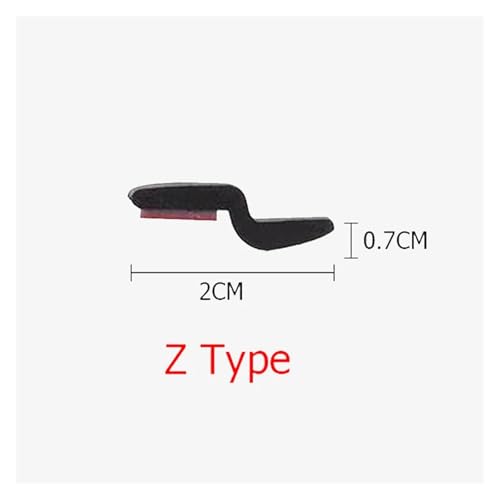 Joint caoutchouc isolant phonique voiture type Z adhésif 2m