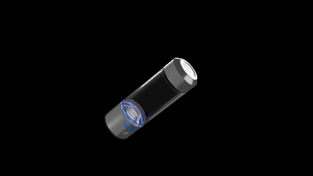 Hydroh Original Hydrogen Water Bottle 15oz, Portable Hydrogen Water Bottle 2024, Advanced Hydrogen Rich Water Maker with SPE/PEM for Home Office Fitness Travel Drinking