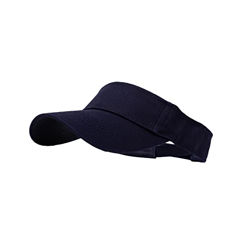Image of ANDICEQY Sport Sun Visor Hats Adjustable Empty Top Baseball Cap Cotton Ball Caps for Women and Men