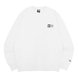 長袖トレーナー ボックスロゴ ONSPOTZ別注 Sweat Crew Neck Box Logo Embroidery