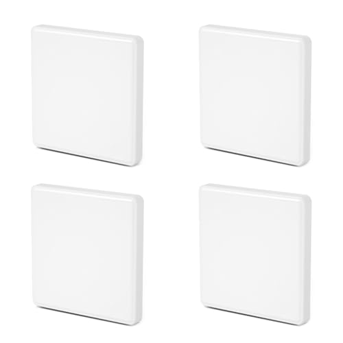 4 Pcs Plaque Murale Cache Prise Murale Cache Interrupteur Mural Cache Prise Electrique Cache Boite Encastrement Cache Trou Mur Obturateur Cache Trou Obturateur De Tuile Cache Tableau