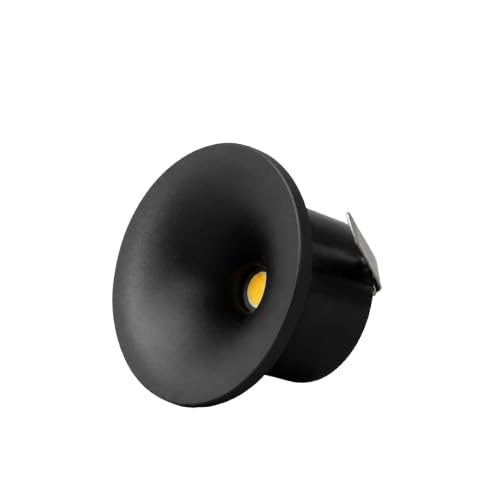 ABHA LED COB Spot Light 3W Recessed Ceiling Light | Round Mini Downlight | Energy Efficient Indoor LED Spotlight | Multicolor (Gun Metal Black)-image-41