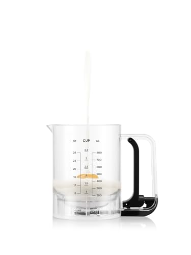 Bodum Pancake Pancake Batter Mixer & Dispenser BISTRO Black- Integrated Measuring - Easy-Pour, Durable - BPA-Free Plastic - Dishwasher Safe - Image 4