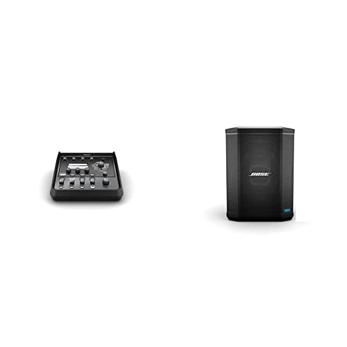 Bose T4S ToneMatch Mixer & S1 Pro Portable Bluetooth Speaker System without Battery, Black