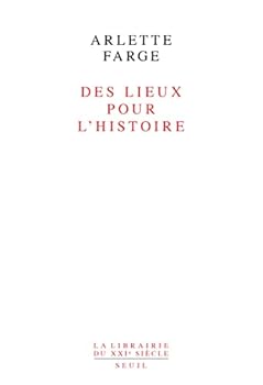 Hardcover Des Lieux Pour L'Histoire Book