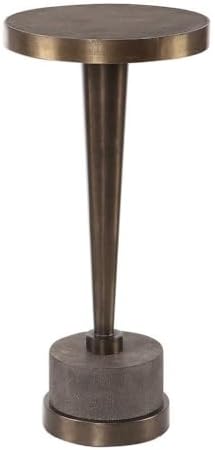 Uttermost Masika - 21.63 inch Accent Table - 10.5 inches Wide by 10.5 inches deep