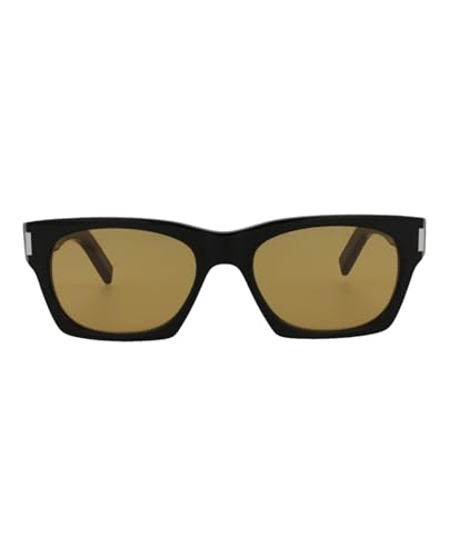 SAINT LAURENT SUNGLASSES SL 402 BLACK BLACK YELLOW 54 UNISEX