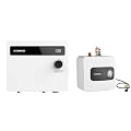 CAMPLUX 14kW Electric Tankless Water Heater and 2.5 galllons Mini Tank Water Heater