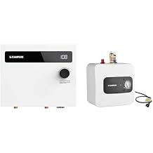 CAMPLUX 14kW Electric Tankless Water Heater and 2.5 galllons Mini Tank Water Heater