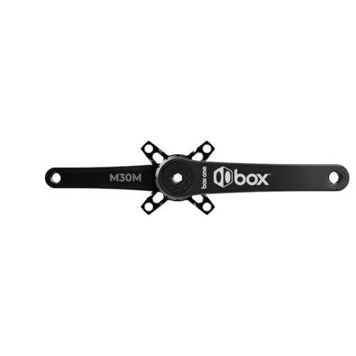 Pédalier Box One M30-m BMX Euro BB 155 mm noir pour compétition