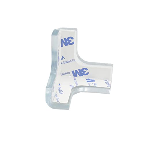 ZXLLO Lot de 8/16 Protection Coin de Sécurité,Protecteur Angle de Meuble de Type T,Protection Angle pour Bébé,Protège Coin de Table de Table pour Enfants,4 Couleurs Cover